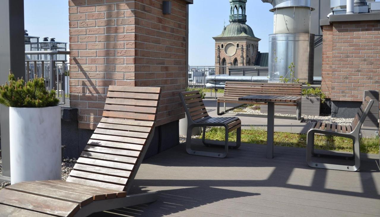 Roof Terrace Old Town Apartments With Private Parking Gdańsk Kültér fotó